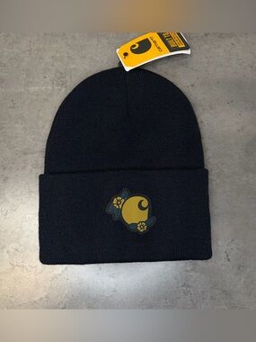 NWT Carhartt Knit Floral Patch Beanie